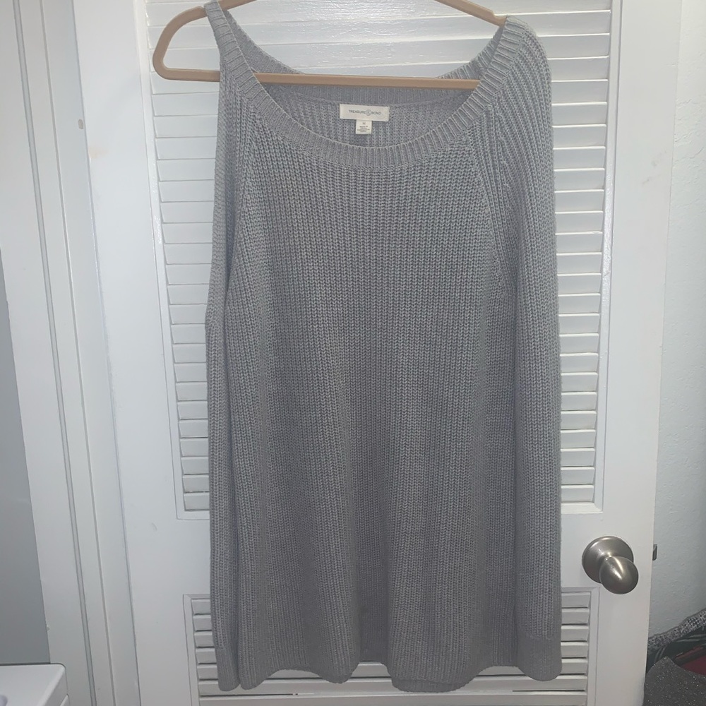 Nordstrom’s Gray Mini Sweater Dress